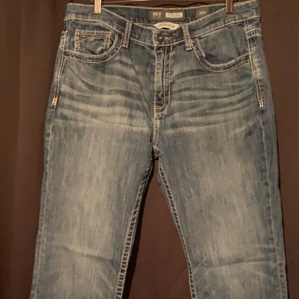 BKE TYLER 34L  straight leg . Used like new condition